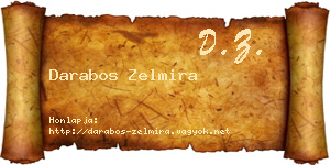 Darabos Zelmira névjegykártya